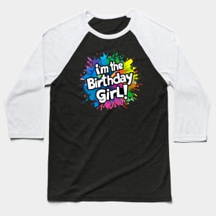 I'M The Paint Splash Baseball T-Shirt